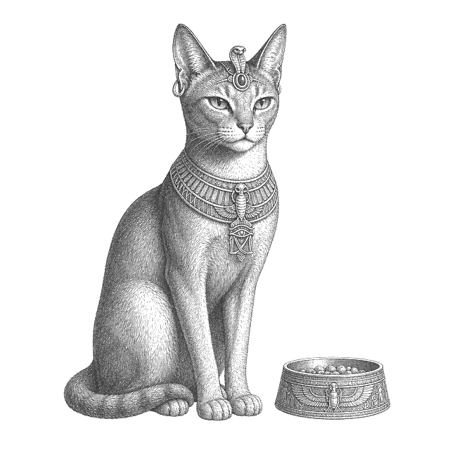 The deity of r/catfood, with bowl